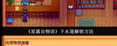 星露谷物语下水道怎么进[图2]