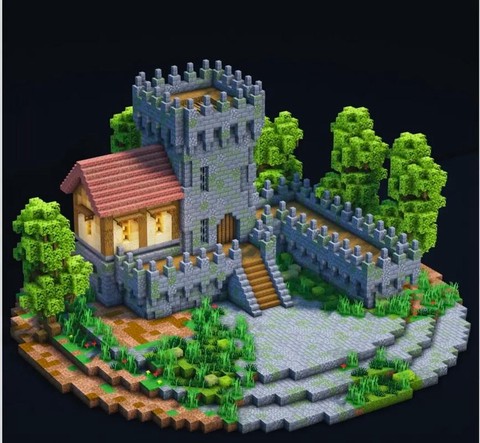 我的世界怎么做宫殿[图2]