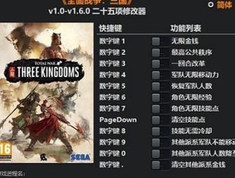 全面战争三国修改器怎么用[图1]