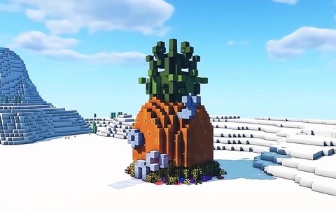 我的世界菠萝屋怎么造[图1]