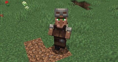 我的世界怎么村民士兵